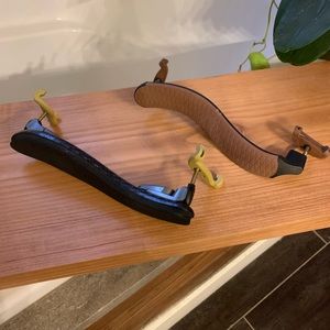 Kun Voce and Mach One violin shoulder rest